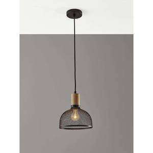Dale Small Pendant (Black) by Adesso Furniture