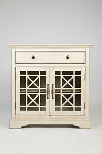 Craftsman Antique Cream Accent Chest by Jofran Furniture