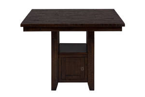 Kona Grove Fixed Pub Table with Storage Base by Jofran Furniture