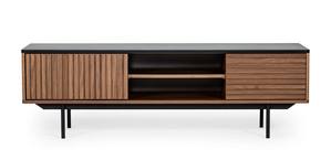 Modrest Maggie - Modern Walnut and Grey TV Stand by VIG Furniture