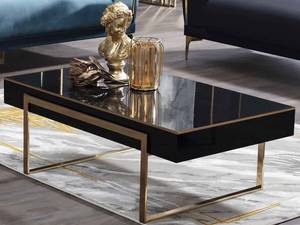 Carlino Coffee Table (HG Black) by Bellona