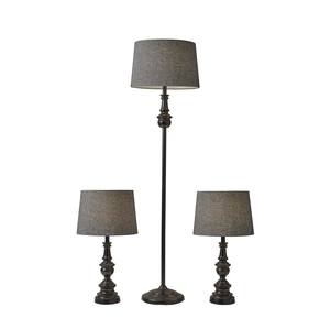 Chandler Black 3 Piece Bonus Pack by Adesso Furniture