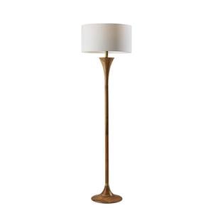 Rebecca Natural Wood Floor Lamp by Adesso Furniture