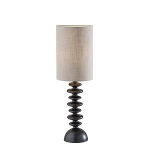 Beatrice Tall Table Lamp Black by Adesso Furniture