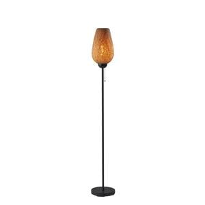 Hugo Black Floor Lamp by Adesso Furniture