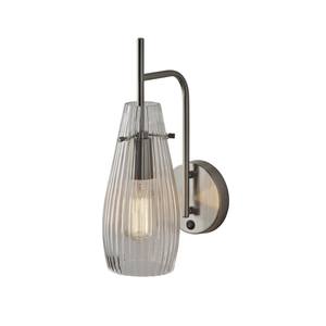 Layla Brushed Steel Wall Lamp by Adesso Furniture