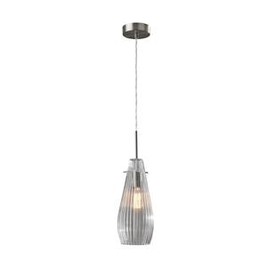 Layla Brushed Steel Pendant by Adesso Furniture