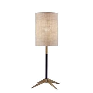 Davis Table Lamp (Black/Brass) by Adesso Furniture