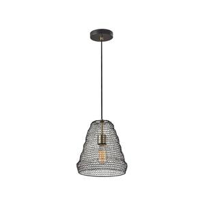 Sheridan Black & Antique Brass Pendant by Adesso Furniture