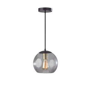 Edie Pendant Dark Bronze w/Brass by Adesso Furniture