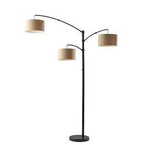 Cabo Dark Bronze Arc Lamp by Adesso Furniture