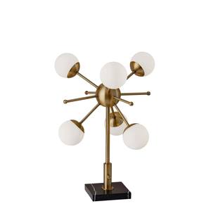 Doppler LED Table Lamp (Antique Brass) by Adesso Furniture