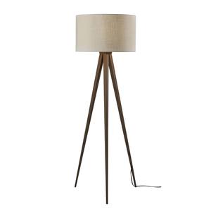 Director Floor Lamp (Walnut) by Adesso Furniture