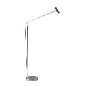 Crane Walnut Wood/Black Brushed Led Desk Lamp by Adesso Furniture
