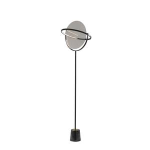 Orsa Black Led Floor Lamp by Adesso Furniture