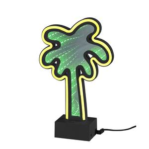 Infinity Black Neon Palm Wall Lamp by Adesso Furniture