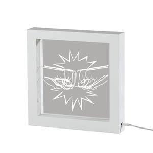 Fist White Bump Video Light Box by Adesso Furniture