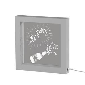 Lets Silver Party Video Light Box by Adesso Furniture