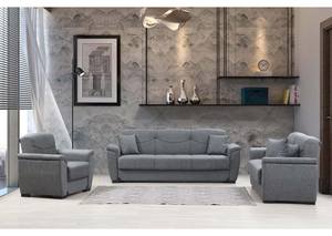 Everly Dark Gray Fabric Chair by Alpha Furniture