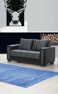 Jessi Dark Gray Loveseat by Alpha Furniture