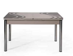 T/0022 Light Brown Wood Dining Table by Alpha Furniture