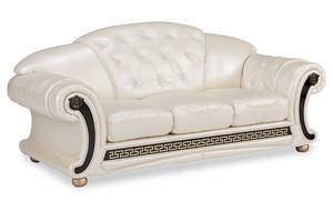 Apolo Pearl Leather Sofa by ESF