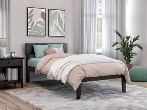 Boston Espresso Platform Bed by Atlantic Furniture