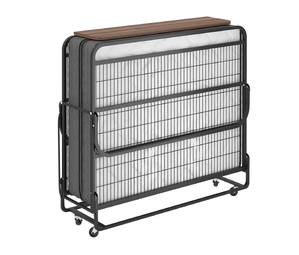 Folding Bed w/Headboard Full (6 Inch Mattress) by Alpha Furniture