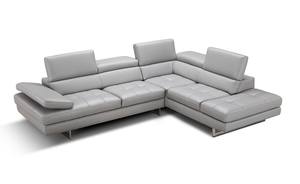 Aurora Premium Italian Leather Sectional by J&M Furniture
