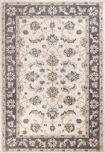 Avalon Ivory/Grey Mahal Area Rug by KAS Rugs