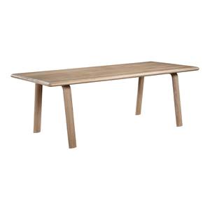 Malibu Dining Table White Oak by Moe's Home Collection