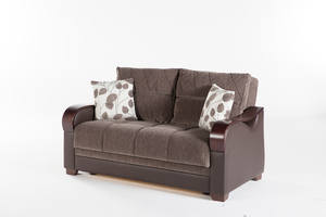 Bennett Armoni Brown Loveseat by Bellona