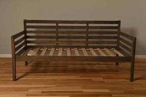 Boho Rustic Walnut Daybed by Kodiak