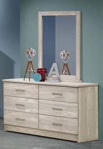 6 Drawer Double Dresser Birch by Innovations