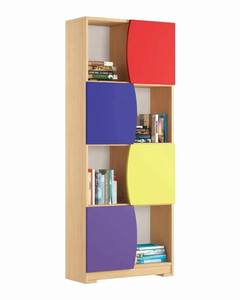 BK-19 Wooden Bookcase by Central Furniture Factory