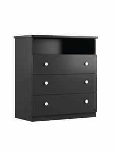 G-29 3 Drawers Chest w/1 Shelf by Central Furniture Factory
