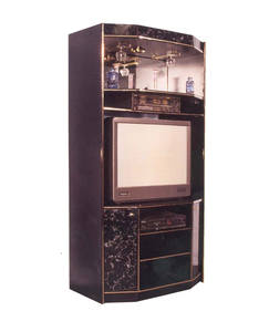 E-2B Wooden Entertainment Center by Central Furniture Factory
