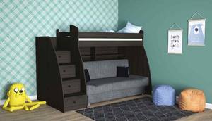 FH-76 Sofa Loft Bed by Central Furniture Factory