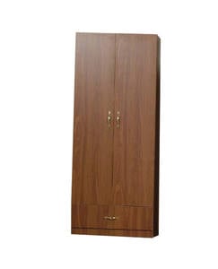 L-12A Wooden Wardrobe w/Drawer by Central Furniture Factory