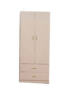 L-12B Wooden Wardrobe w/2 Drawer by Central Furniture Factory
