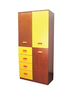 L-22 Wooden Wardrobe by Central Furniture Factory