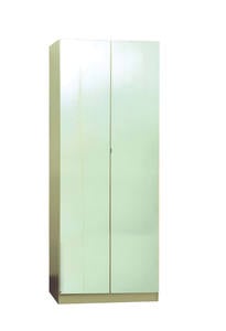 LM-2 Wooden 30" Wardrobe Mirrored Front by Central Furniture Factory