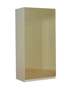 LM-4 Wooden Wardrobe w/Full Mirrored Front by Central Furniture Factory