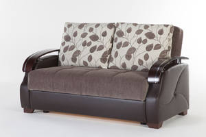 Costa Armoni Brown Loveseat by Bellona