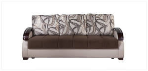 Costa Best Brown Sofa Bed by Bellona