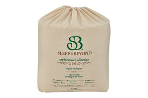 Organic Merino Wool Mattress Topper by Sleep & Beyond