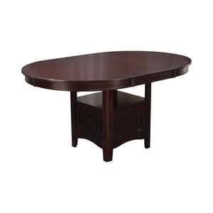 Lavon Espresso Dining Table w/Storage by Coaster