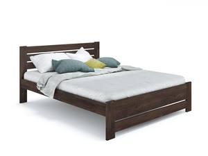 Carolina Eco Wenge Platform Bed - Beech Wood with Hand-Rubbed Oil Finish by Comfort Pure