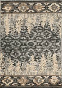Chester Slate Blue Pines Area Rug by KAS Rugs