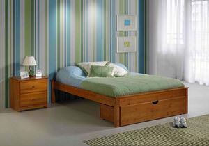 Cheyenne Platform Bed Pecan by Innovations